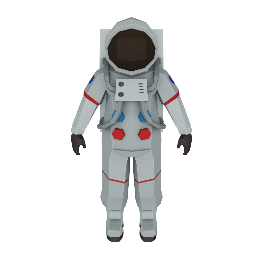 3 dimensional astronaut